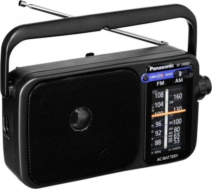 רדיו קומפקטי נייד חשמל/סוללות דגם RF2400 מבית פנסוניק Panasonic