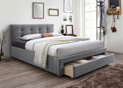 מיטה זוגית עם מגירת אחסון דגם סרינה מבית HOME DECOR