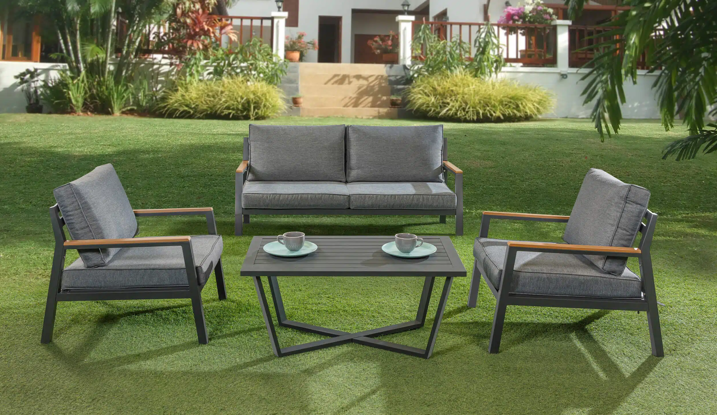 מערכת ישיבה לגינה דגם Zanzibar מבית Australia Garden