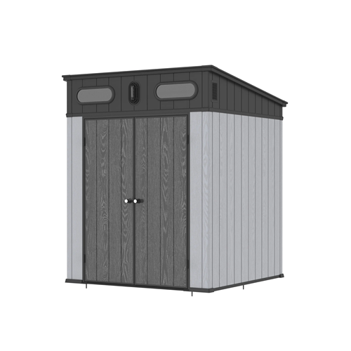 מחסן פלסטיק איכותי לגינה PENT במידות 6X6 דגם KC66G מבית KingCenter