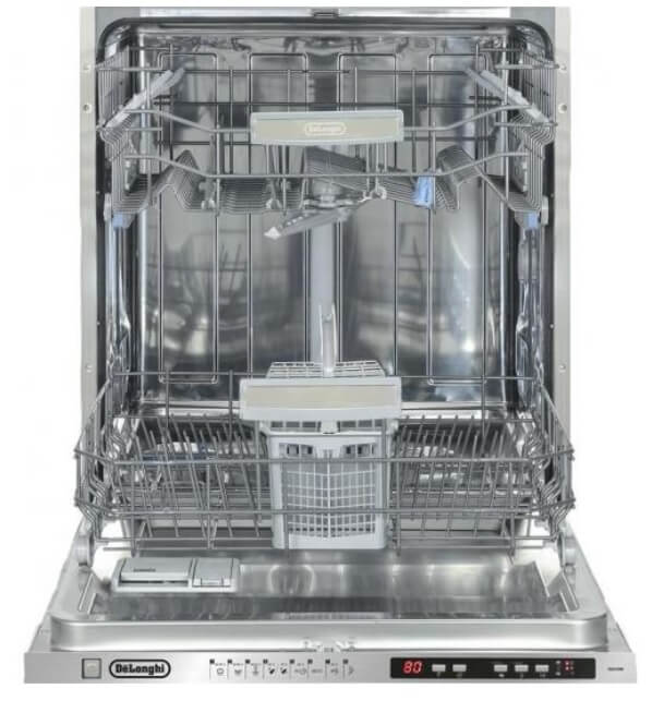 מדיח כלים רחב אינטגרלי מלא דגם Delonghi DL51DW מבית ניופאן