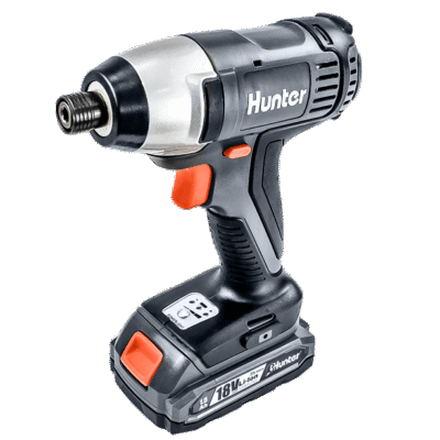 מברגת אימפקט נטענת 18V - גוף בלבד דגם 100312-016 מבית Hunter