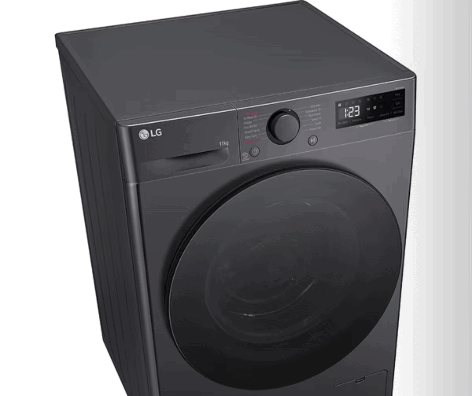 מכונת כביסה 11 ק”ג בטכנולוגיית Steam TurboWash360 AI-DD דגם F4WR511S2M מבית LG