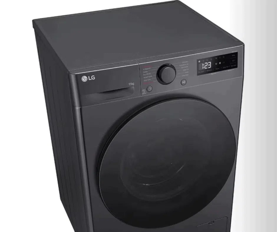 מכונת כביסה 11 ק”ג בטכנולוגיית Steam TurboWash360 AI-DD דגם F4WR511S2M מבית LG