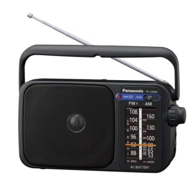 רדיו קומפקטי נייד חשמל/סוללות דגם RF2400 מבית פנסוניק Panasonic