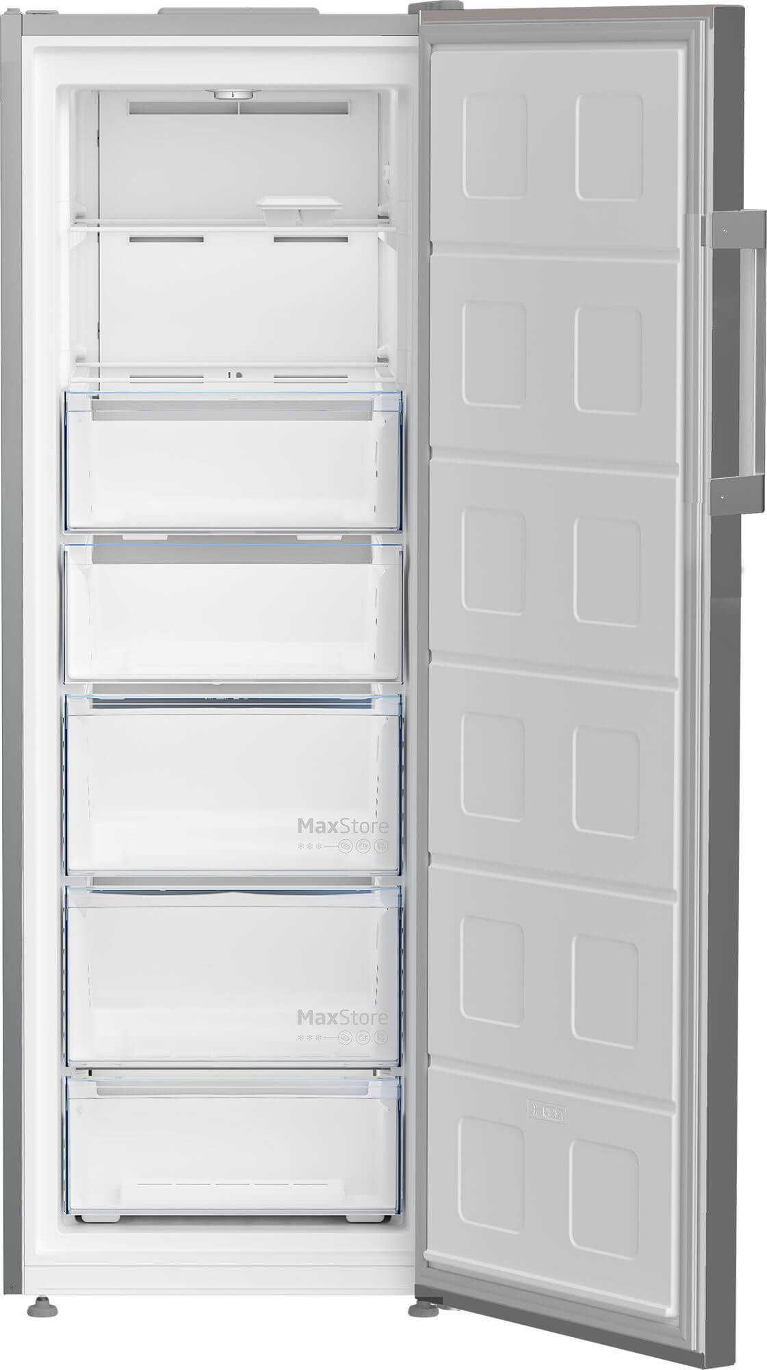 מקפיא 7 מגירות כסוף 250 ליטר דגם RFNE292L31WNP מבית Beko