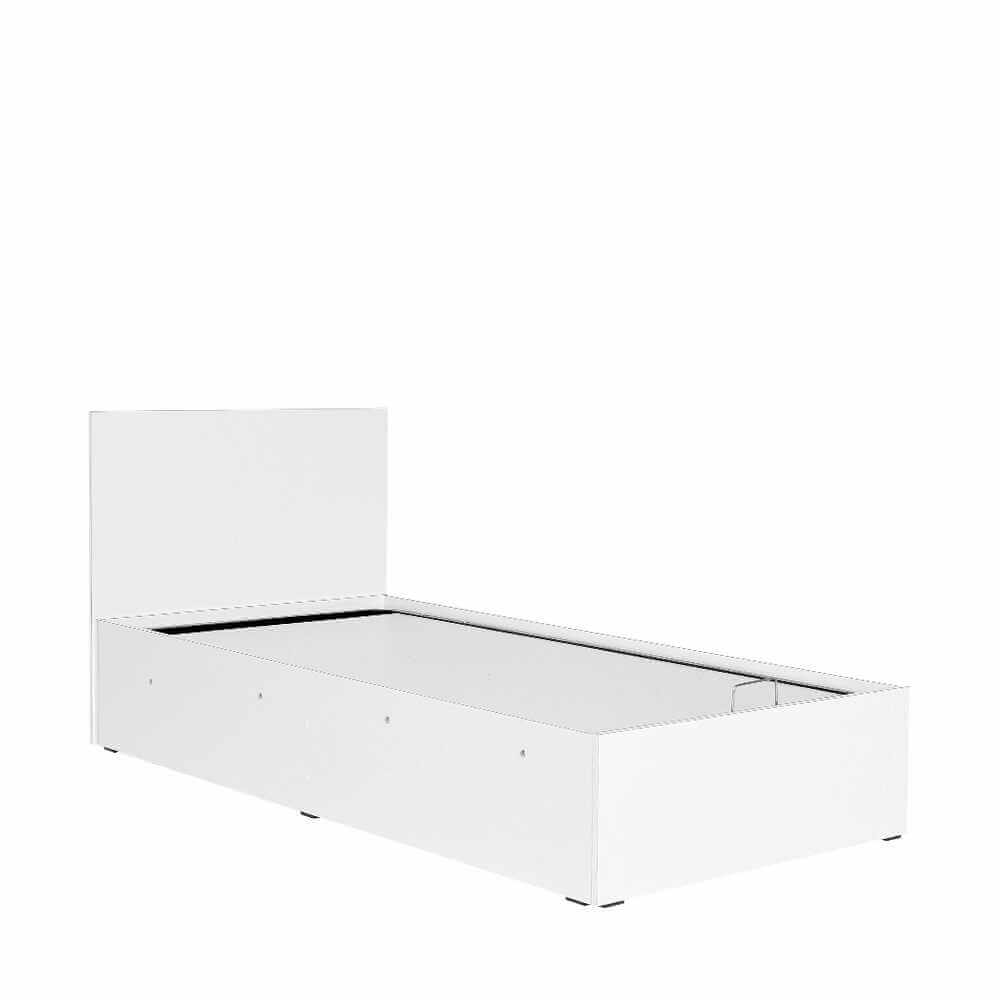 מיטת יחיד עם ארגז מצעים דגם Letto-KRB-090 מבית HOMAX