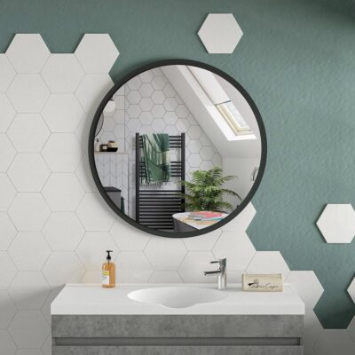 מראה עגולה לתלייה קוטר 60 ס”מ דגם PORTO מבית Bradex