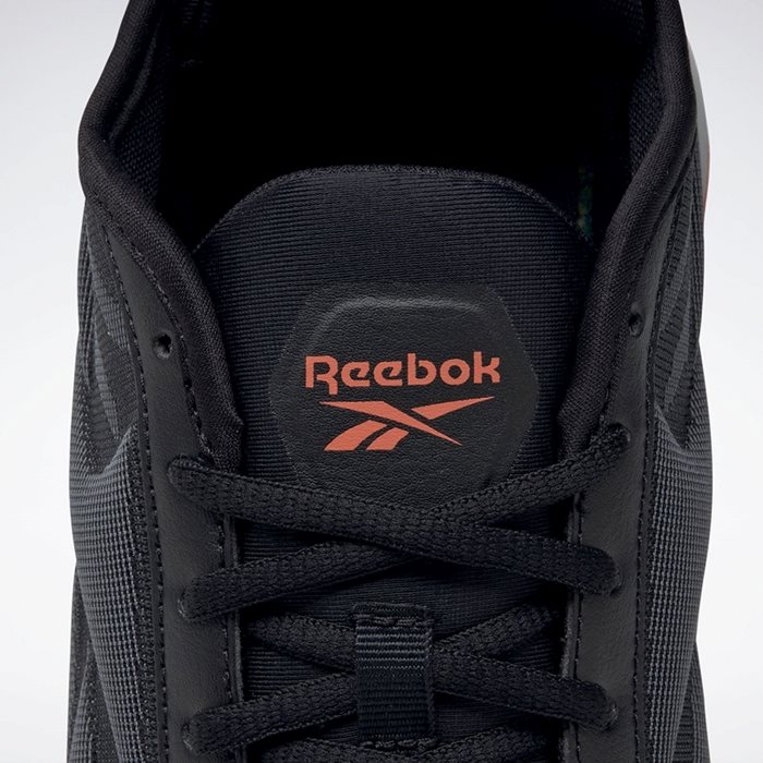 נעלי ריצה לבוגרים בצבע שחור/לבן דגם ZIG DYNAMICA מבית REEBOK
