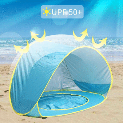 אוהל חוף לילדים עם בריכה דגם TM-ET11 מבית Playa