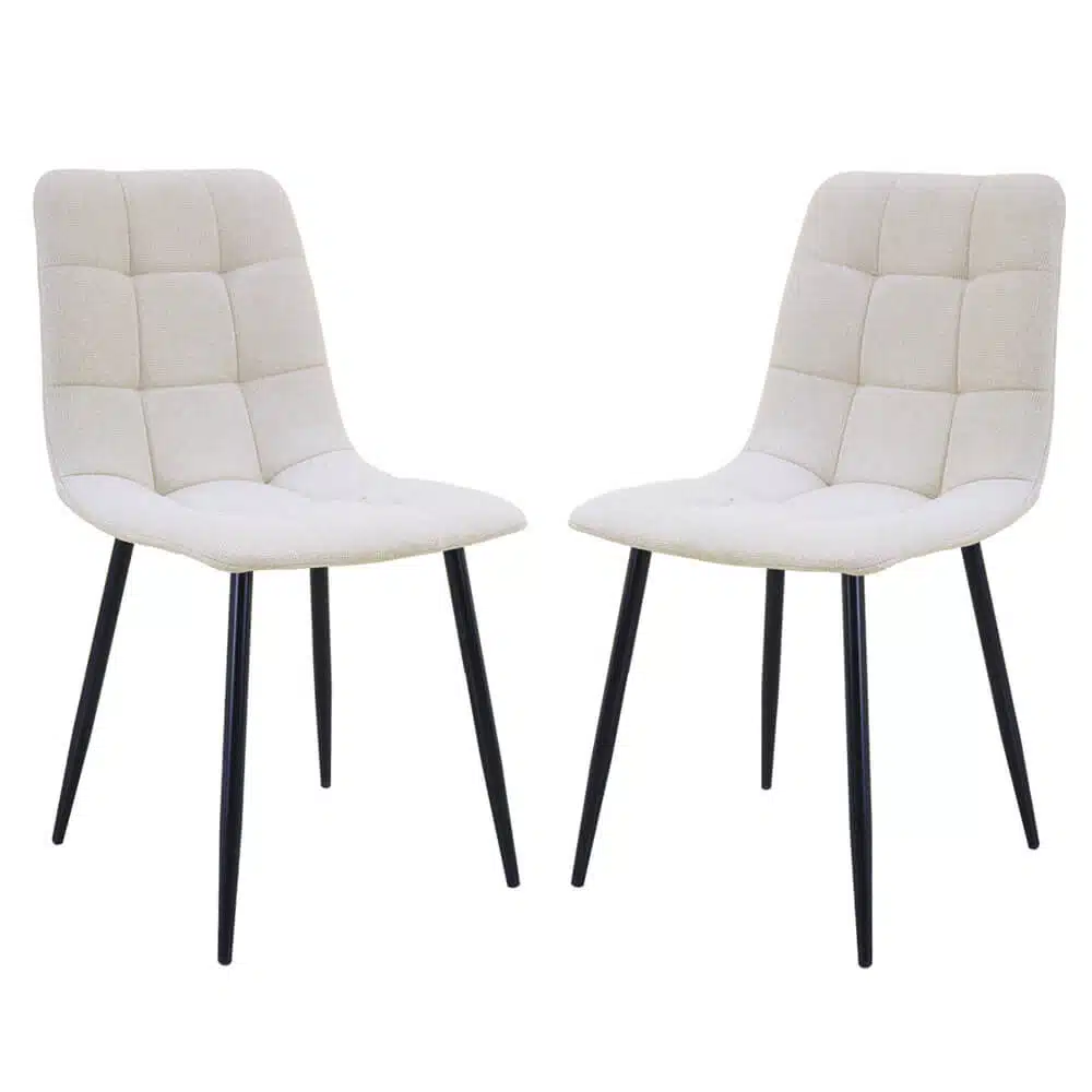 זוג כסאות מרופדים לפינת אוכל דגם רוז מבית HOME DECOR זוג כסאות מרופדים לפינת אוכל דגם רוז מבית HOME DECOR