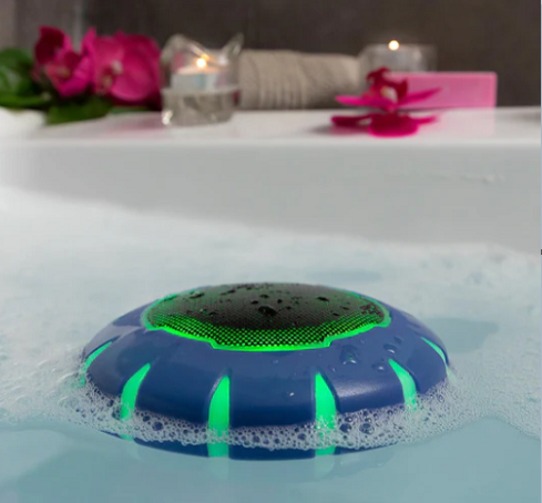 רמקול אלחוטי צף עם LED Floaker דגם V0103433 מבית InnovaGoods