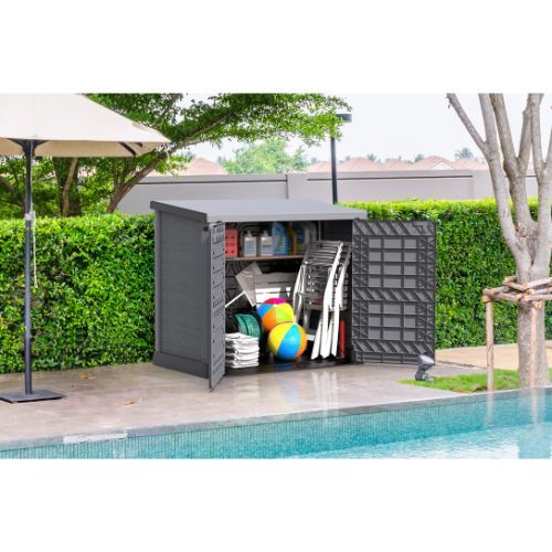 מחסן גינה מפלסטיק נפח 1200L דגם STORE