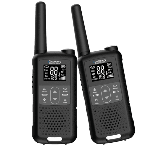 זוג מכשירי קשר PMR446 דגם DS PRO MAX מבית Discovery