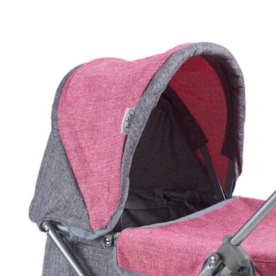 עגלת בובה עם סל שכיבה דגם My Doll Carrycot מבית Twigy