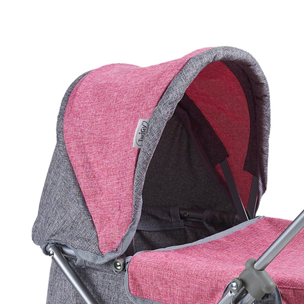 עגלת בובה עם סל שכיבה דגם My Doll Carrycot מבית Twigy