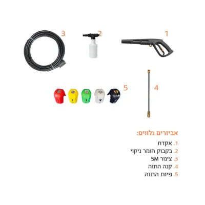 מכונת שטיפה, גרניק בלחץ 180 בר דגם YLQ6662G-180B מבית GPT