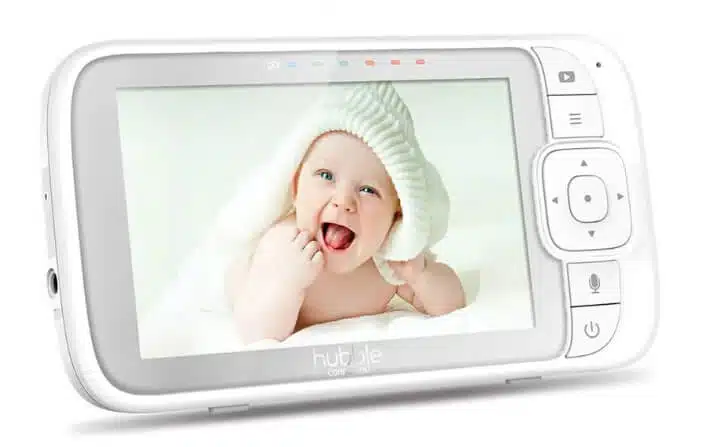 מצלמה אינטרקום ממומעת לתינוק כולל מסך "5 דגם NURSERY VIEW PRO מבית HUBBLE