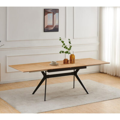 שולחן אוכל נפתח 1.4-2.4 מ' דגם סנטוריני מבית HOME DECOR