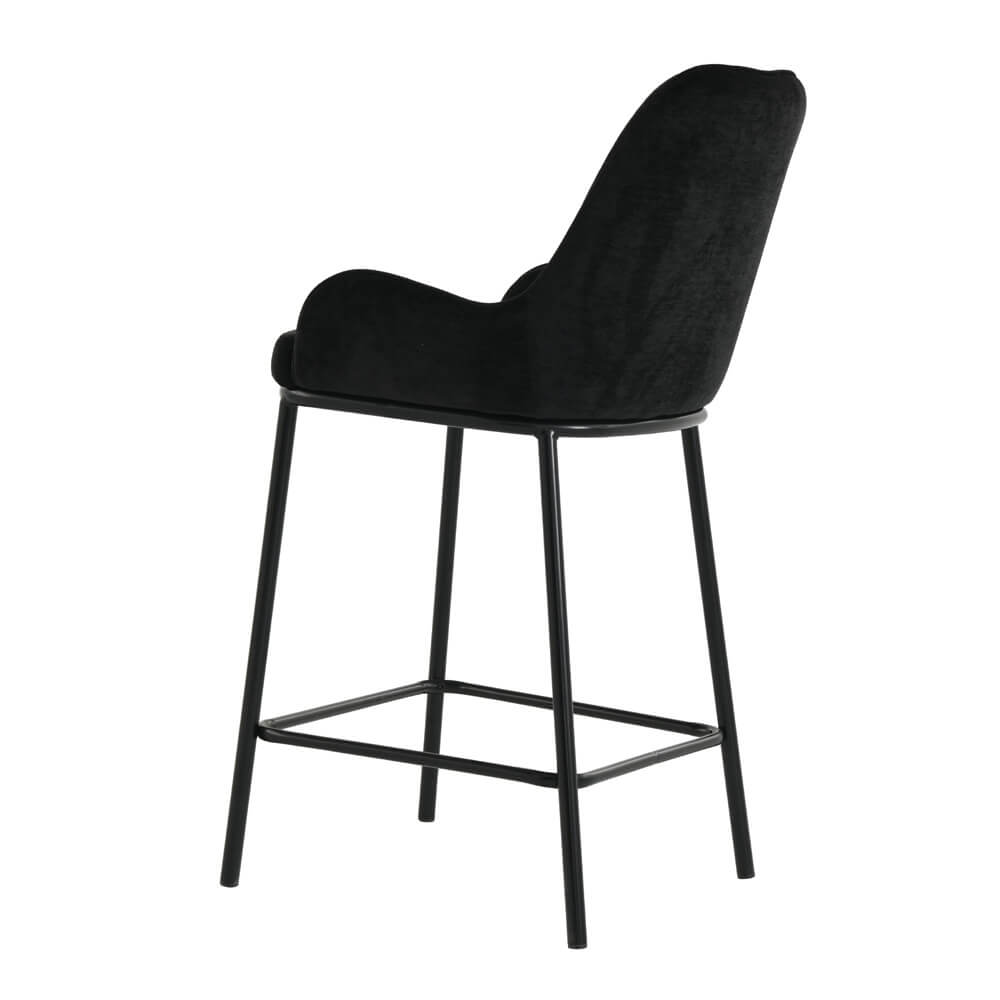 זוג כסאות בר מעוצבים ומרופדים דגם ברק מבית HOME DECOR