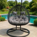 גוף שחור-כריות אפור