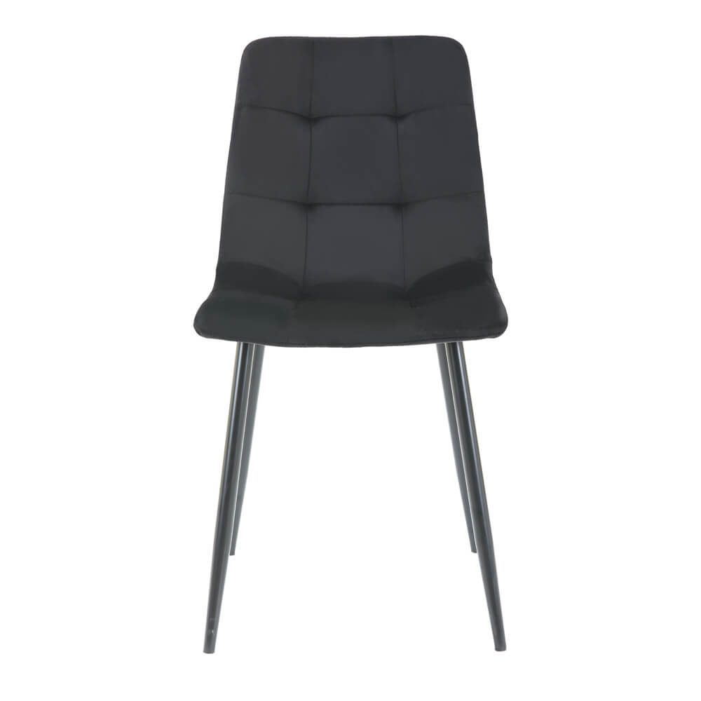 זוג כסאות מרופדים לפינת אוכל דגם רוז מבית HOME DECOR
