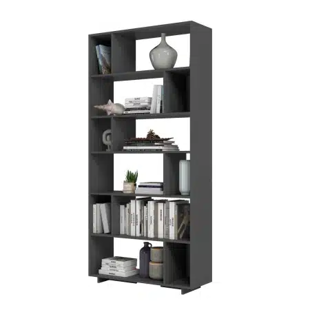 כוורת כוננית מדפים עם 12 תאי אחסון דגם LOFT מבית BRADEX