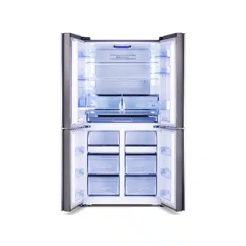 מקרר 4 דלתות מנגנון מהדרין מובנה דגם RQ82 מבית hisense