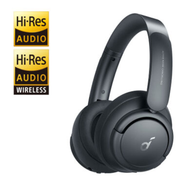 אוזניות קשת On-Ear דגם soundcore Space One מבית Anker