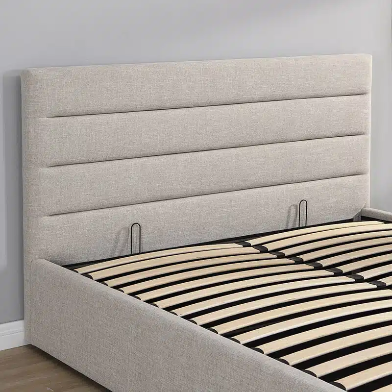 מיטה זוגית מעוצבת עם ארגז מצעים דגם SERRA מבית BRADEX מיטה זוגית מעוצבת עם ארגז מצעים דגם SERRA מבית BRADEX