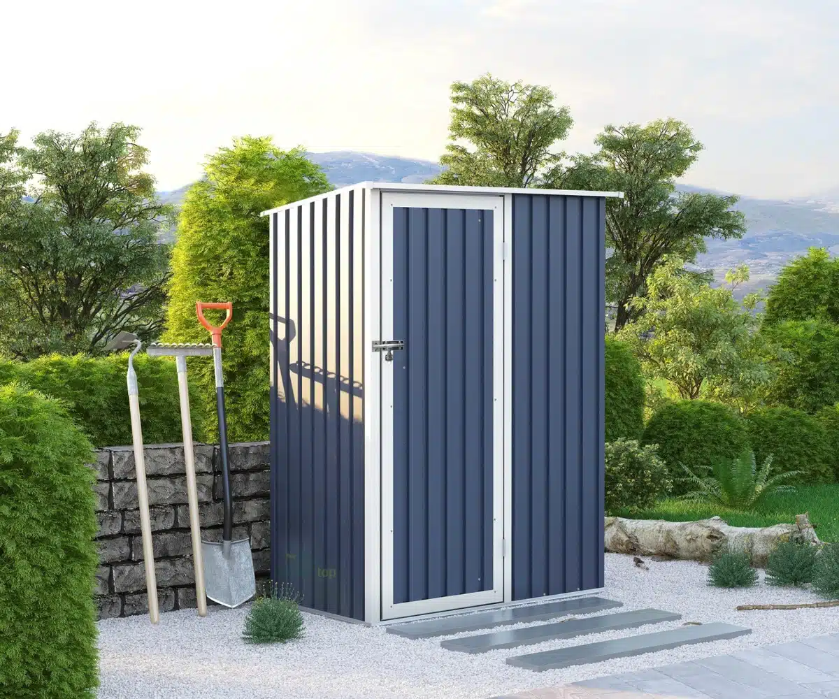 מחסן מתכת דגם ג'ויה 1.43X0.95 Garden Top מחסן מתכת דגם ג'ויה 1.43X0.95 Garden Top