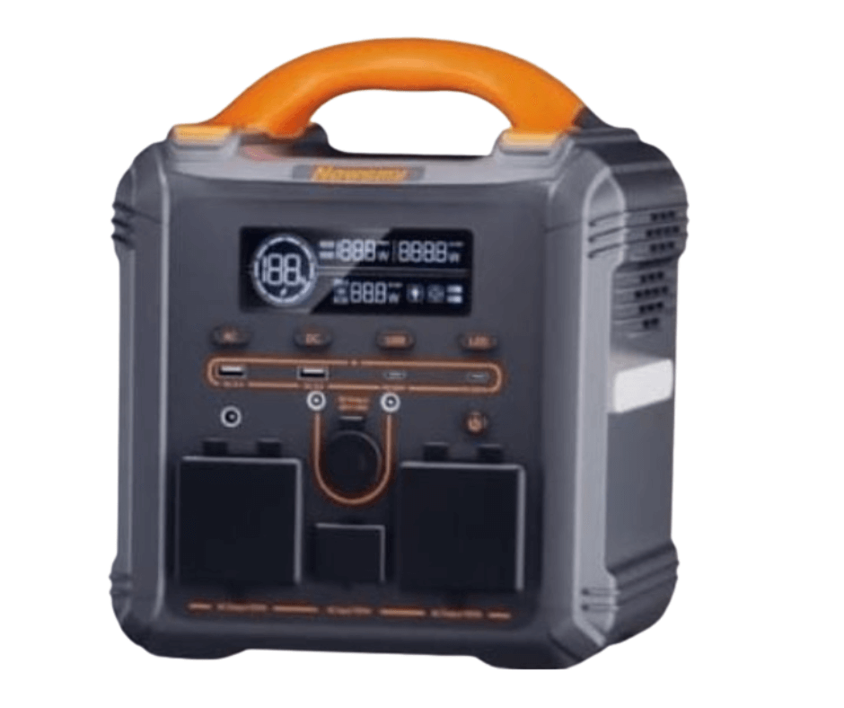 תחנת כח ניידת 700W נטענת בשעה דגם 600S מבית NEWSMY תחנת כח ניידת 700W נטענת בשעה דגם 600S מבית NEWSMY