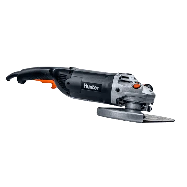משחזת זווית הנעה רכה 9" 2400W דגם 100410-003 מבית Hunter משחזת זווית הנעה רכה 9" 2400W דגם 100410-003 מבית Hunter