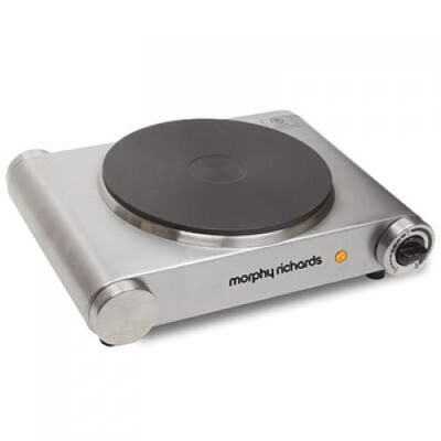 כירה חשמלית בגימור נירוסטה דגם 44714 מבית Morphy Richards