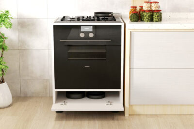 ארון שירות לתנור בילט אין וכיריים דגם ARAVA מבית TUDO DESIGN
