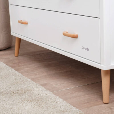 שידת אחסנה אליסון לבן/עץ - Alison™ Dresser White/Wood מבית Dainy's