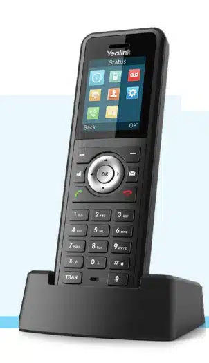 טלפון אלחוטי מוקשח דגם W59R מבית Yealink טלפון אלחוטי מוקשח דגם W59R מבית Yealink