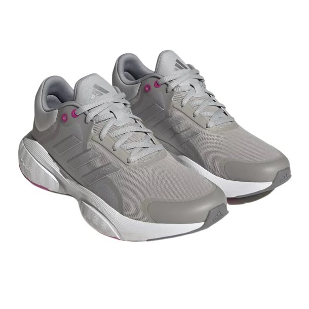 נעלי ריצה לנשים בצבע אפור דגם Response מבית ADIDAS