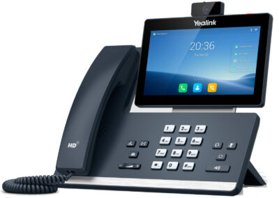 טלפון IP וידיאו שולחני לעסקים דגם T58W + CAM 50 Android מבית Yealink