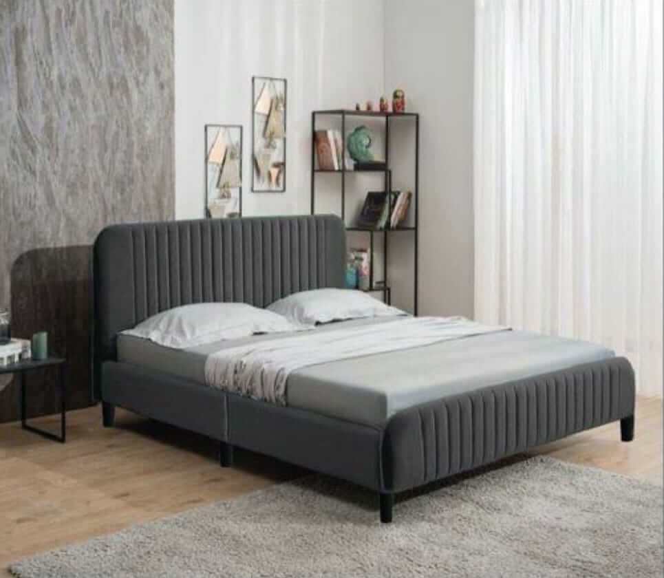 מיטה זוגית עם ראש מיטה מעוצב דגם גולי מבית ABY מיטה זוגית עם ראש מיטה מעוצב דגם גולי מבית ABY