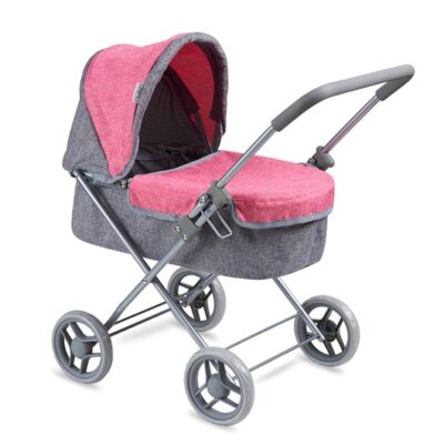 עגלת בובה עם סל שכיבה דגם My Doll Carrycot מבית Twigy