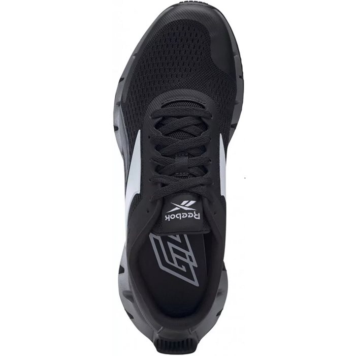 נעלי ריצה לבוגרים בצבע שחור/אפור דגם ZIG DYNAMICA מבית REEBOK