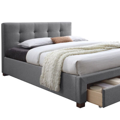 מיטה זוגית עם מגירת אחסון דגם סרינה מבית HOME DECOR