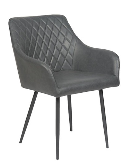 זוג כסאות מעוצבים לפינת אוכל דגם NAPOLI מבית Brand Direct