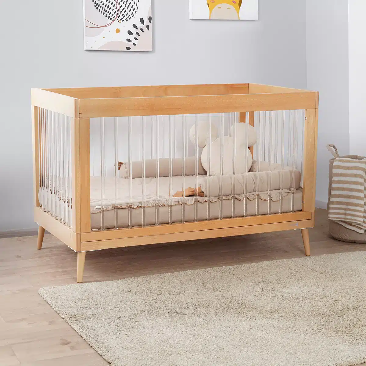 מיטת תינוק אמנדה - Amanda™ Baby Bed 130x70 cm מבית Dainy's