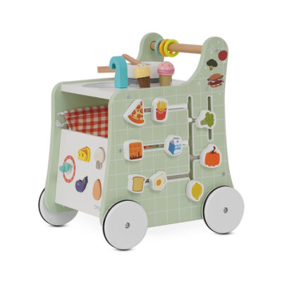 הליכון עגלת מטבח מעץ - ‏‏‏‏Wooden Kitchen Activity Walker מבית Dainy's