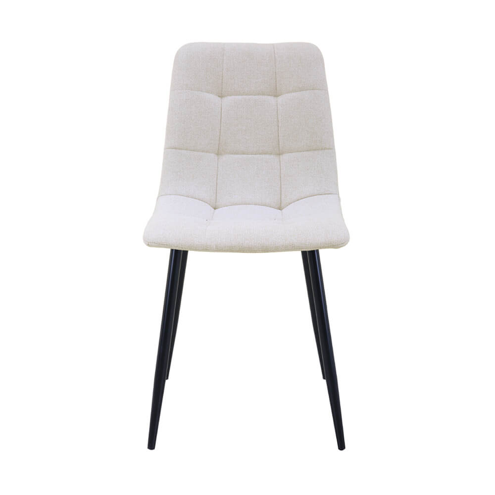 זוג כסאות מרופדים לפינת אוכל דגם רוז מבית HOME DECOR