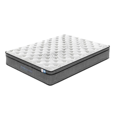 מזרן קפיצים מבודדים 190×120 עם שכבת ויסקו ג’ל AMBASSADOR דגם פרו-ויסקו מבית HOME DECOR