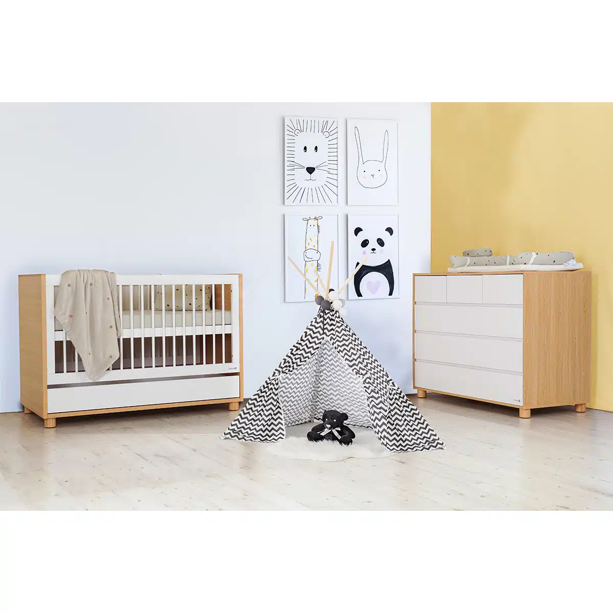 מיטת תינוק קורי - Corry Baby Bed 130x70 מבית Dainy's
