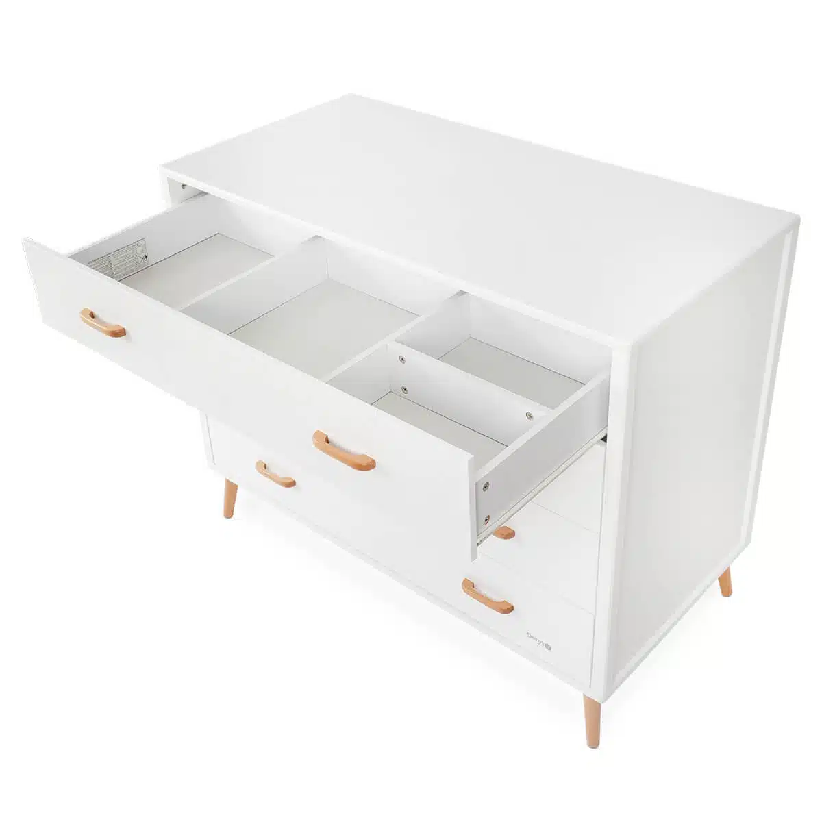 שידת אחסנה אליסון לבן/עץ - Alison™ Dresser White/Wood מבית Dainy's